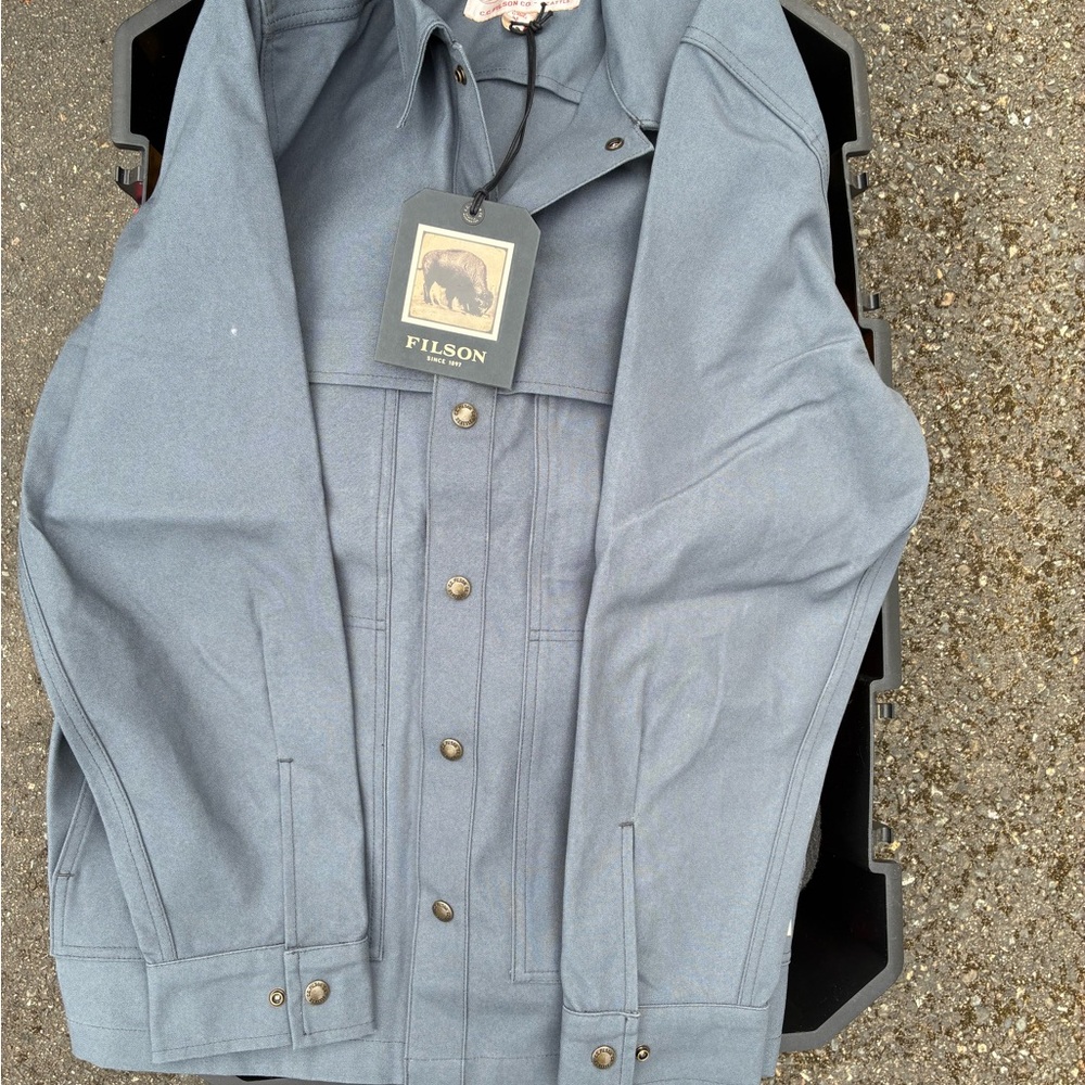 Filson dry tin cloth forester jac shirt